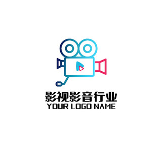 电影标志影视标志logo模板设计影视logo